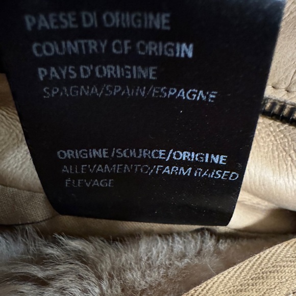 DROMe Reversible Leather & Fur Coat - Picture 10 of 11